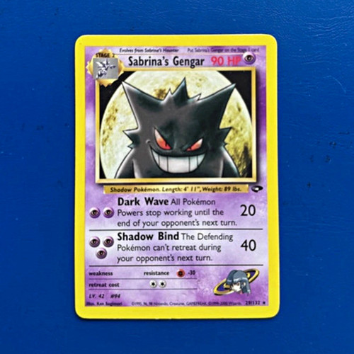 Pokémon sabrina gengar - pokémon,