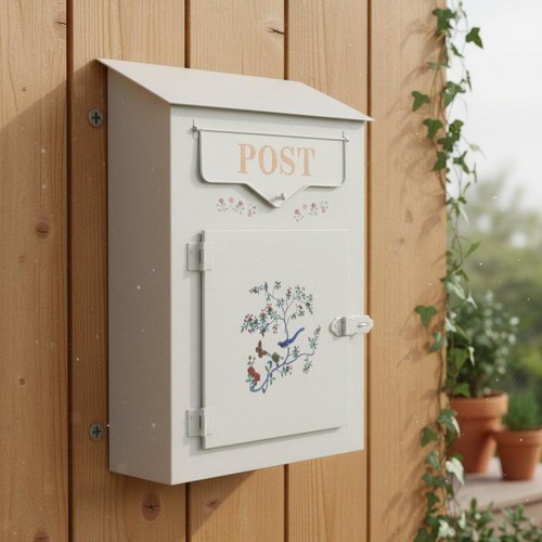 Vogelmotiv-Briefkasten