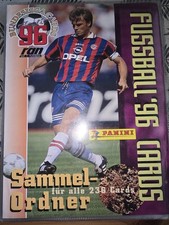 Panini Sammel Ordner Bundesliga Cards  1996 mit Autogramm von Ralf Falkenmeyer