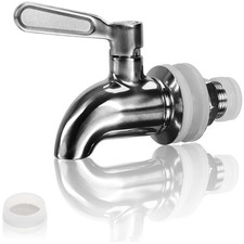 Zapfhahn Edelstahl 304, 16 mm