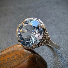 Art Deco Ring 835 Silber