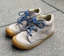 Ricosta Pepino Kinder Lauflernschuhe Gr. 22 Grau Blau Schuhe Halbschuhe Jungen