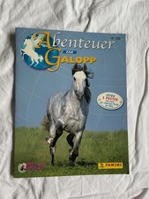 Panini - Pferde - Abenteuer im Galopp - Sammelalbum komplett beklebt
