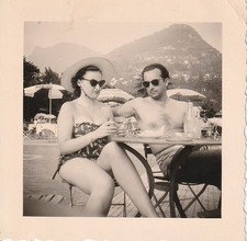 Vintage Photo Pretty Woman in