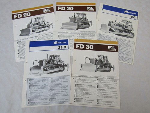 Prospekte fiat allis fd20 - prospekte,