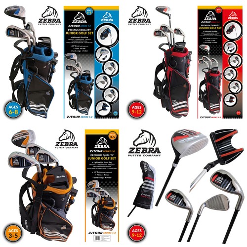 Zebra junior golfset 6 8 - junior, 6-8