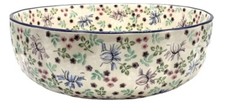 Bunzlauer Keramik Salatschale - Dekor Lonicera - II Wahl
