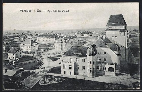 Ansichtskarte arnsdorf sa - arnsdorf,