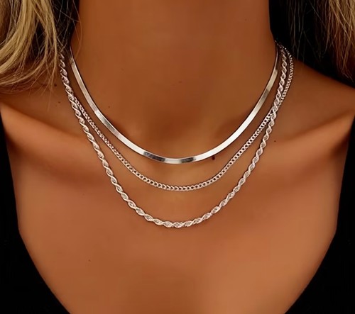 Kette damen gold edelstahl - damen,