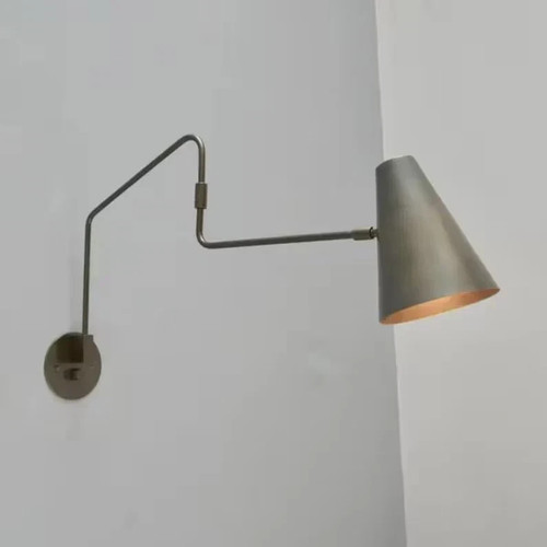 Vintage industrie wandleuchte - industrie,