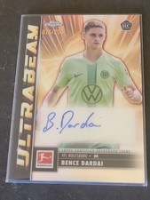 Topps Chrome Bundesliga 2024/25  Bence Dardai Auto /200 Ultrabeam RC Wolfsburg