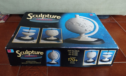 Skulpturen puzzle weltkarte - skulpturen,