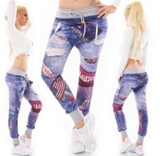 Damen Baggy Harem Freizeit