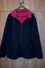 SOFTSHELLJACKE DUNKELBLAU/Flieder GR. XXL NEU!