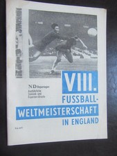Fußball WM 1966 England,ND