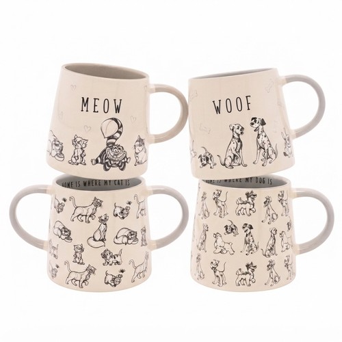 Disney cats dogs - dogs, tasse