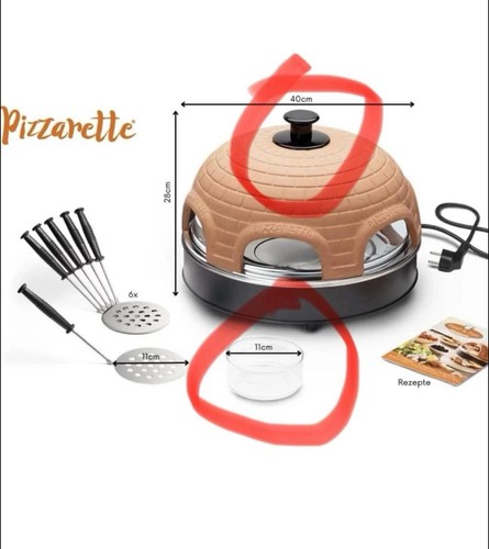 Emerio pizzarette pizzaofen - pizzarette,