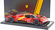BBR - FERRARI 499 P 3,0 turbo "WINNER LE MANS 2023" CALADO / GUIDI  # 51    1:12