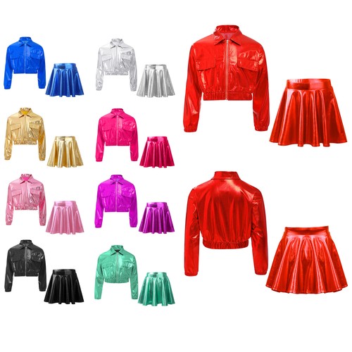 Mädchen rockanzug kurze jacke - mädchen,