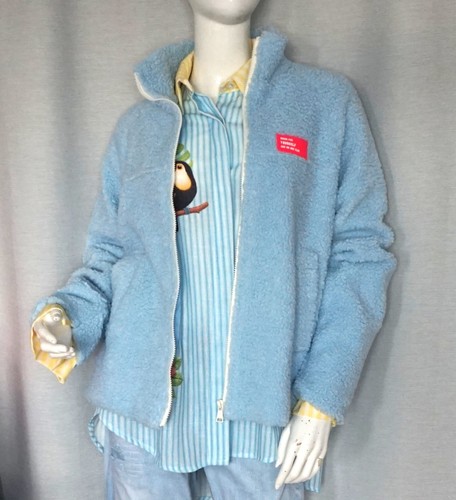 Teddyfell fleece plüsch jacke - plüsch,