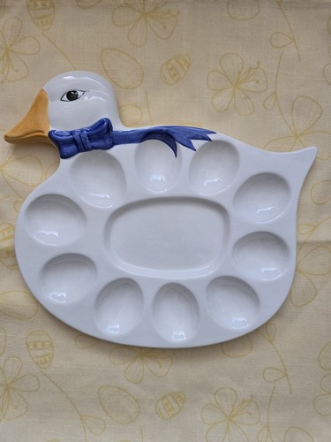 Eierteller gans keramik - gans,