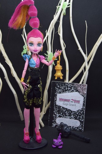 Monster high puppe gigi - monster,