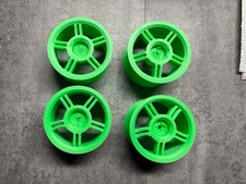1/10 RC Auto felgen 4 stück in grün für Radnabe 12 mm gedacht