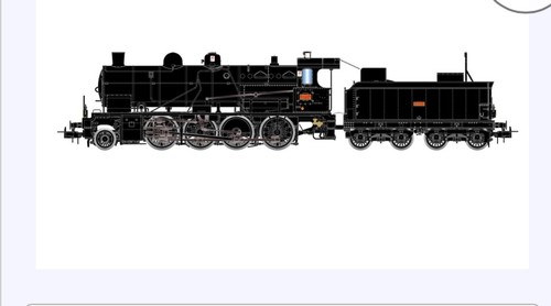 Jouef dampflok sncf 140 - h0,