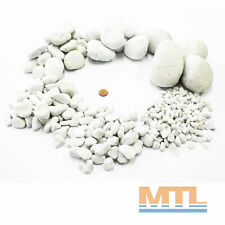 10 kg Marmorkies Carrara Weiß Gartenkies Zierkies Marmor Grabdeko