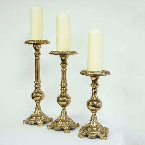Stumpen kerzenhalter 3er set - stumpen,