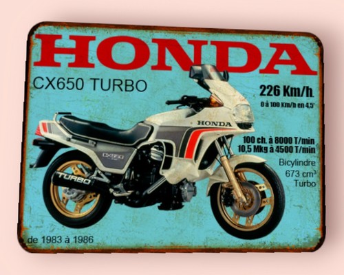 Blechschild vintage honda - vintage, cx