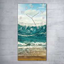 Wanduhr Glasuhr 30x60