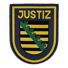 Abzeichen Justiz Sachsen blau
