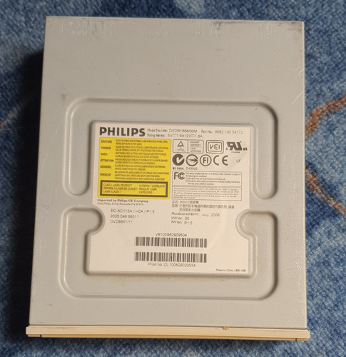 Philips dvdr1688 00m ide - philips,