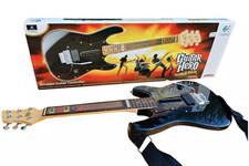 Playstation 3 PS3 OVP Logitech Controller Guitar Hero Gitarre Mit Empfänger ✅