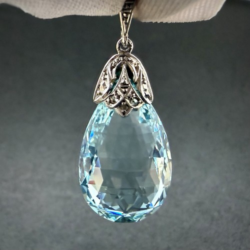 Jugendstil briolette anhänger - jugendstil,