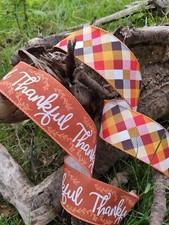 Schleifenband Set Thankful und