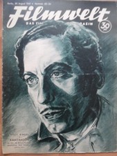FILMWELT 33/34 - 20.8. 1941 Willy Birgel Kristina Söderbaum >Bruchpilot QUAX< C