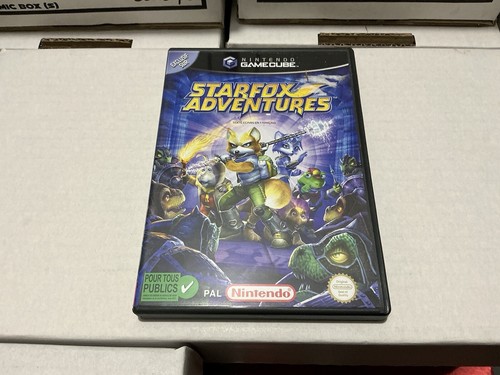 Starfox adventures game cube - game,