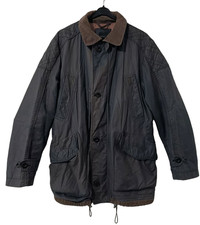 Hugo Boss Certox Herren Lederjacke Coach Jacke Gr. 50 M - L Lammleder Outdoor