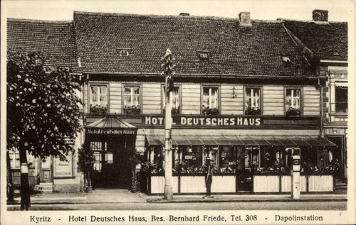 Kyritz der prignitz - ak,