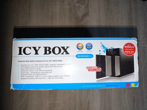 Icy box rd3620su3 - box, raid/jbod
