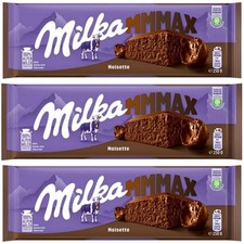 3 x Milka Max Noisette Schokolade MMMAX 3x 250g.