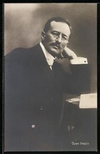 AK Portrait von Sven Hedin, schwedischer Geograph, Topograph, Entdeckungsreisen 