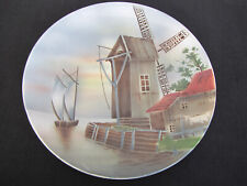 Villeroy & Boch Wallerfangen Wandteller Segelboot Windmühle