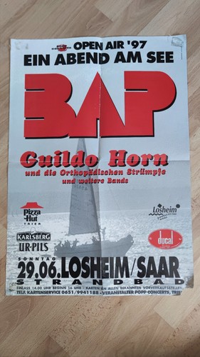 Tourposter konzertposter bap - tourposter,,