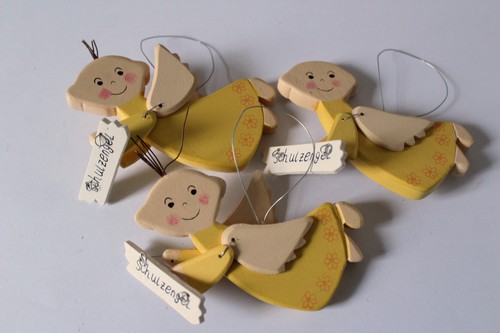 Schutzengel aus holz - schutzengel,