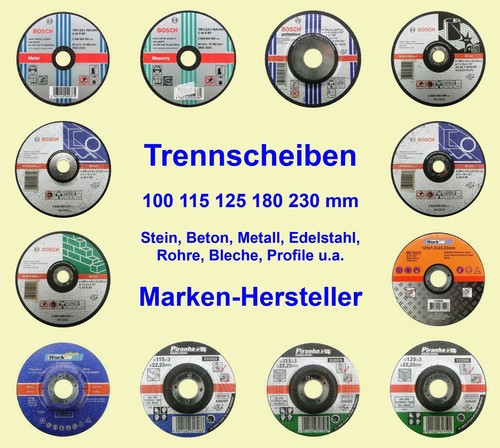 Trennscheiben stein metall - stein,
