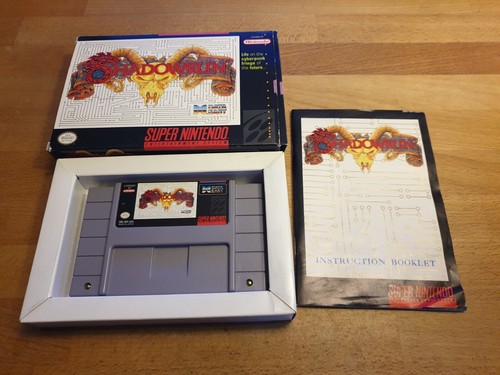 Shadowrun super nintendo snes - shadowrun,