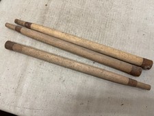 3 x ZELTSTANGEN ZELTPLANE ZELTBAHN DREIECKS WEHRMACHT LUFTWAFFE FLUCHS DGM KVP